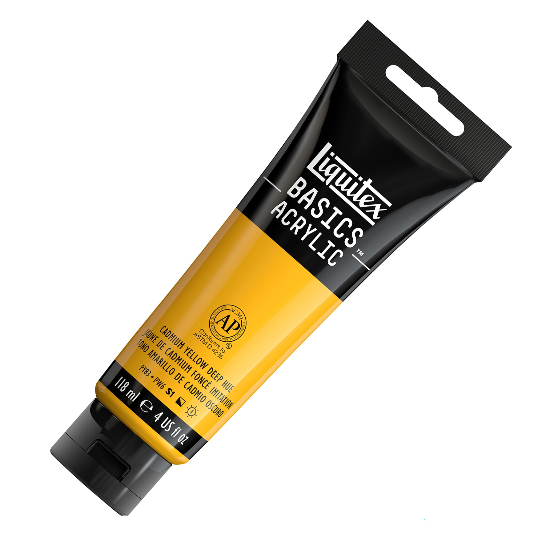 LQ BASICS 118ml tube - Cadmium Yellow Deep Hue