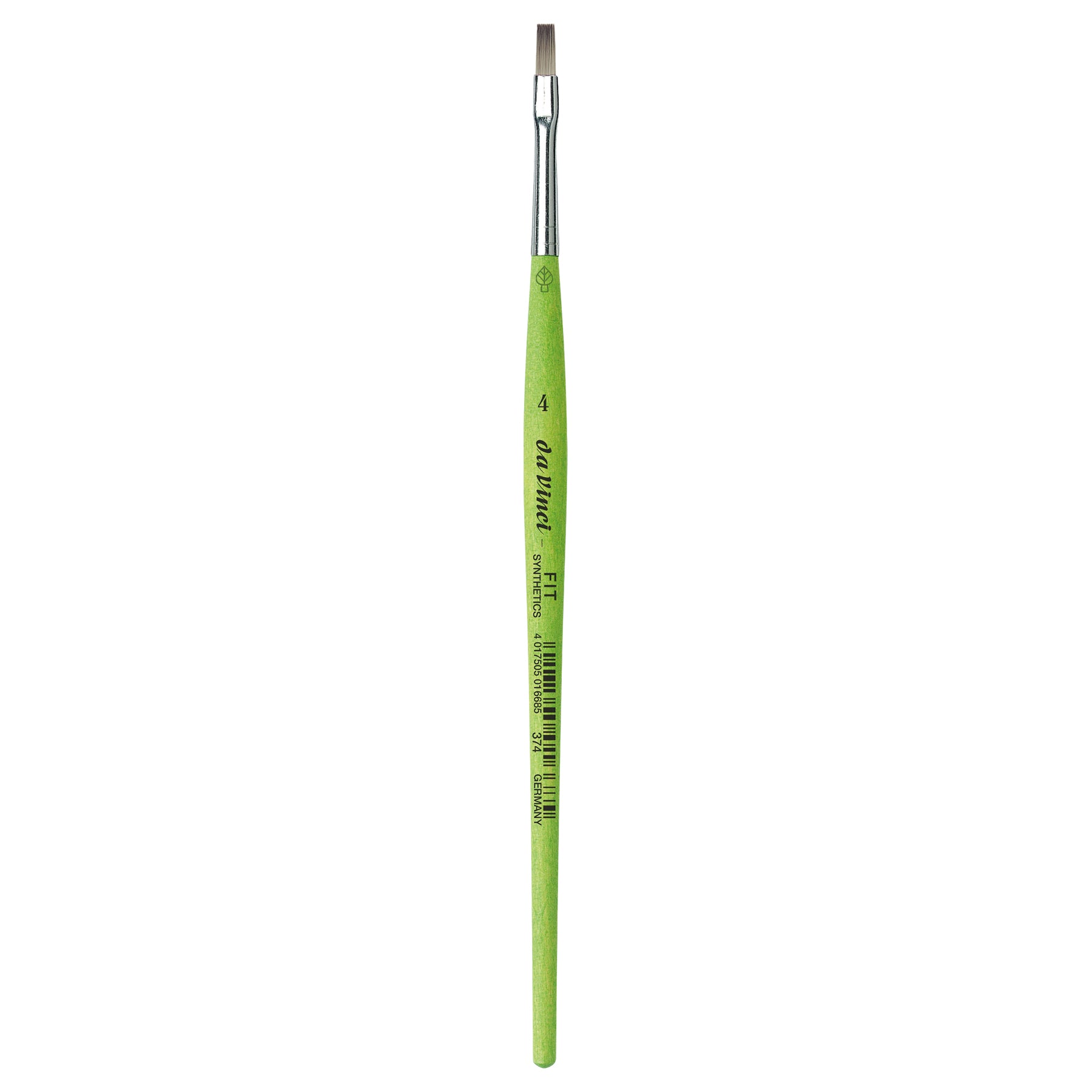 FIT Synthetics Student Brush, Synthetic, Acrylic & Tempera, Flat, Series 374, Size 4