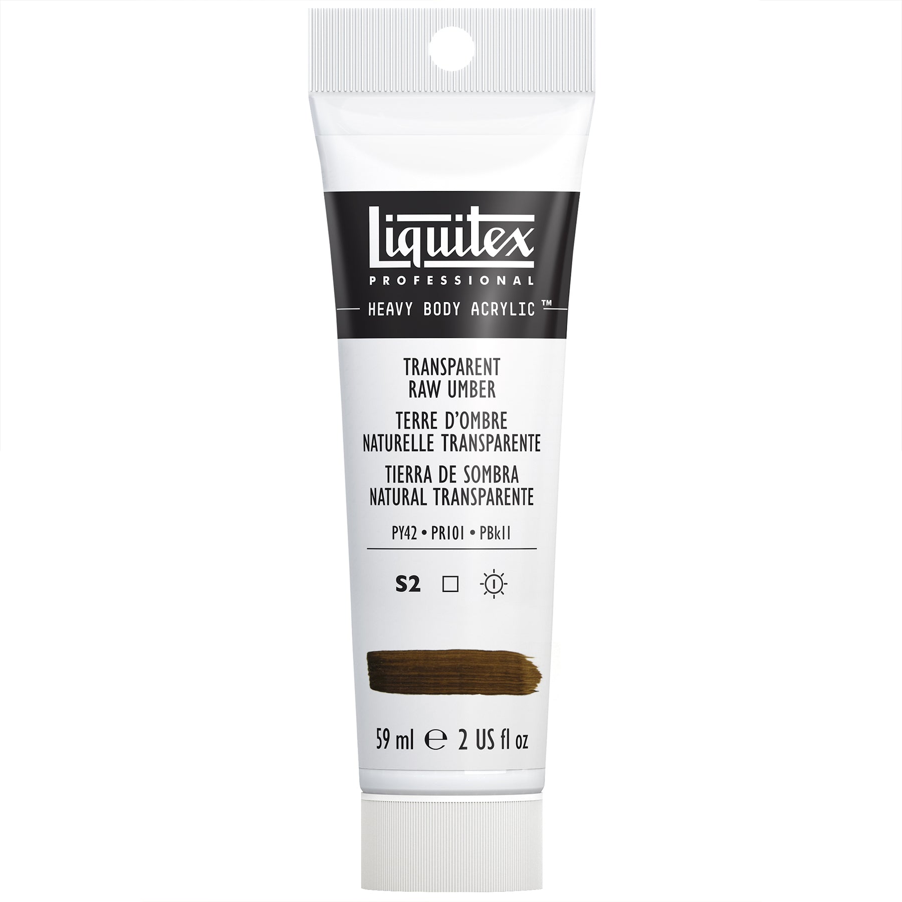 HB 59ml tube - Transparent Raw Umber
