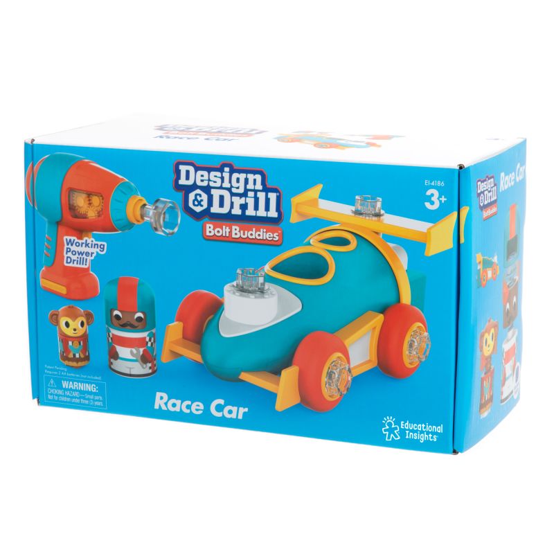 Design & Drill® Bolt Buddies™ Race Car