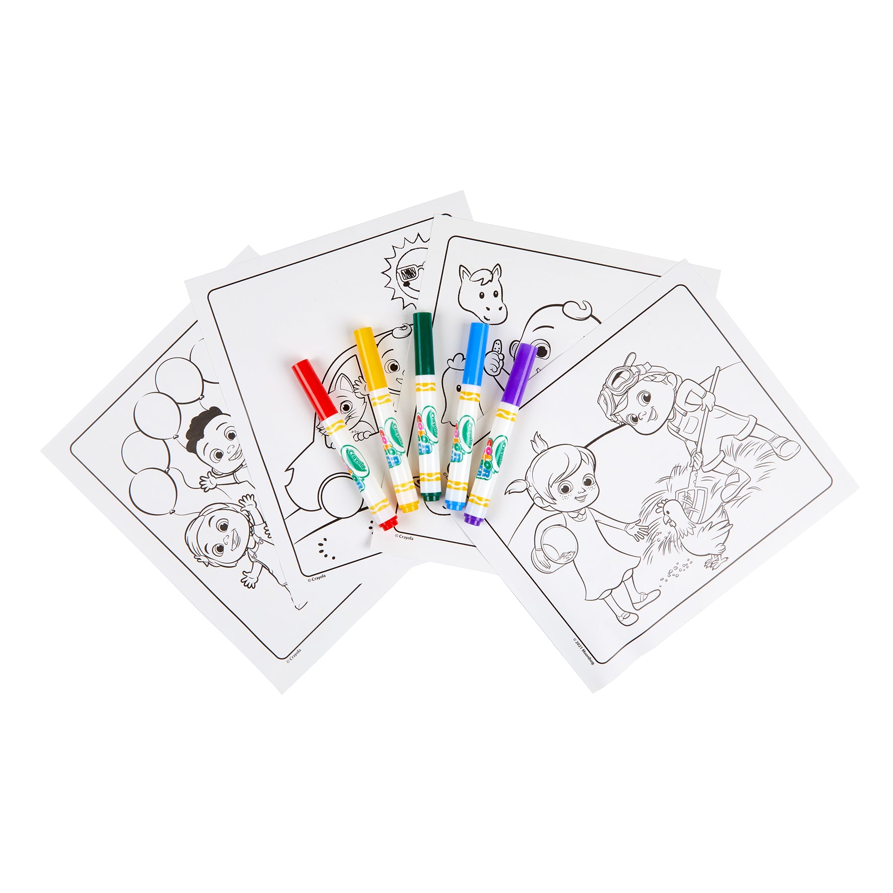 Color Wonder® Coloring Pad & Markers, Cocomelon