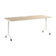 Bush Business Furniture Synergy 72-inch Rectangle Modular Office Conference Table in Natural Elm - 71.02" Width x 29.37" Depth x 29.62" Height