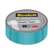 Expressions Washi Tape, .59" x 275", Iridescent Blue