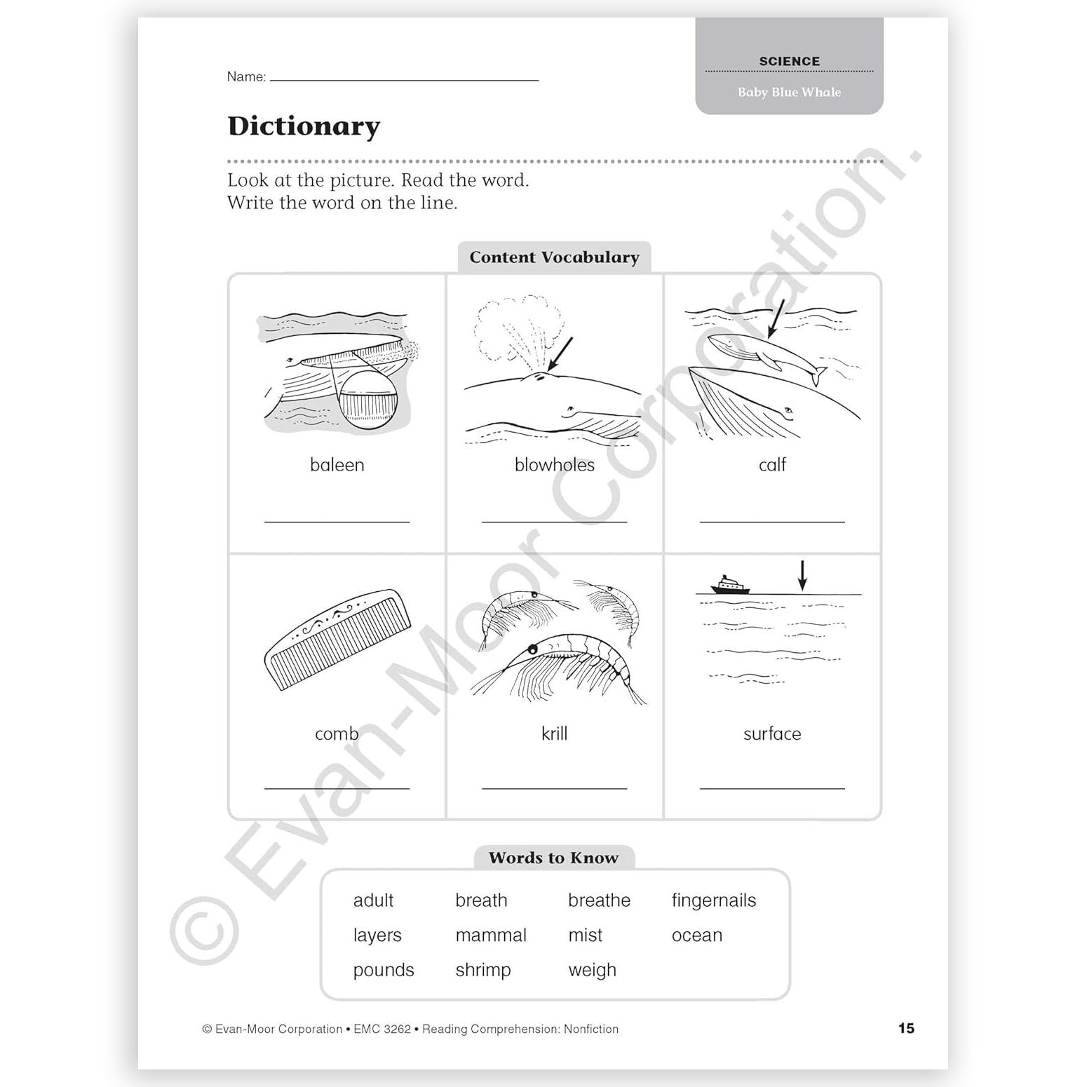 Reading Comprehension: Nonfiction, Grade 2