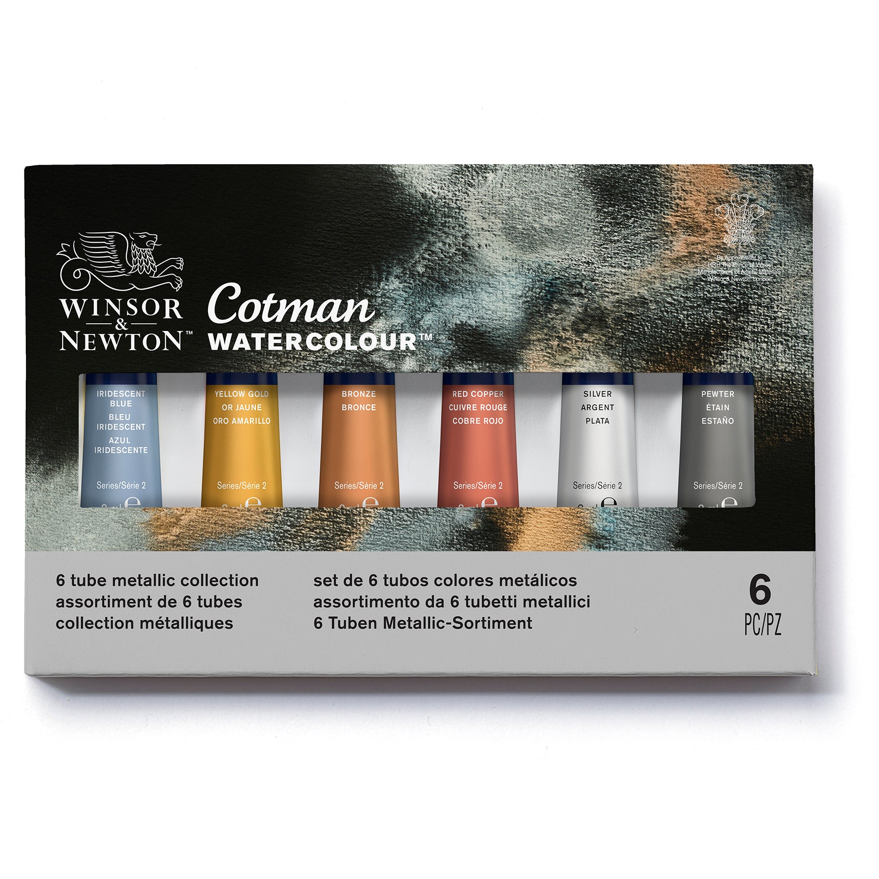 CWC - Metallic Collection Set - 6 x 8ml Tubes