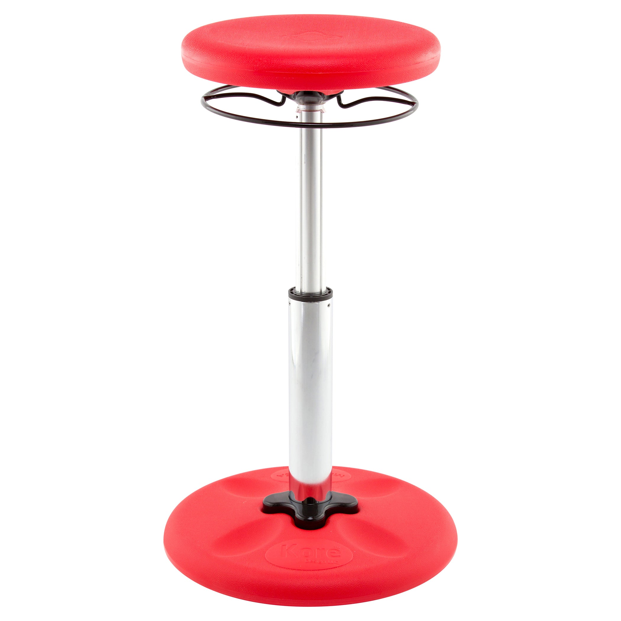Kids Adjustable Tall Wobble Chair 16.5-24", Red