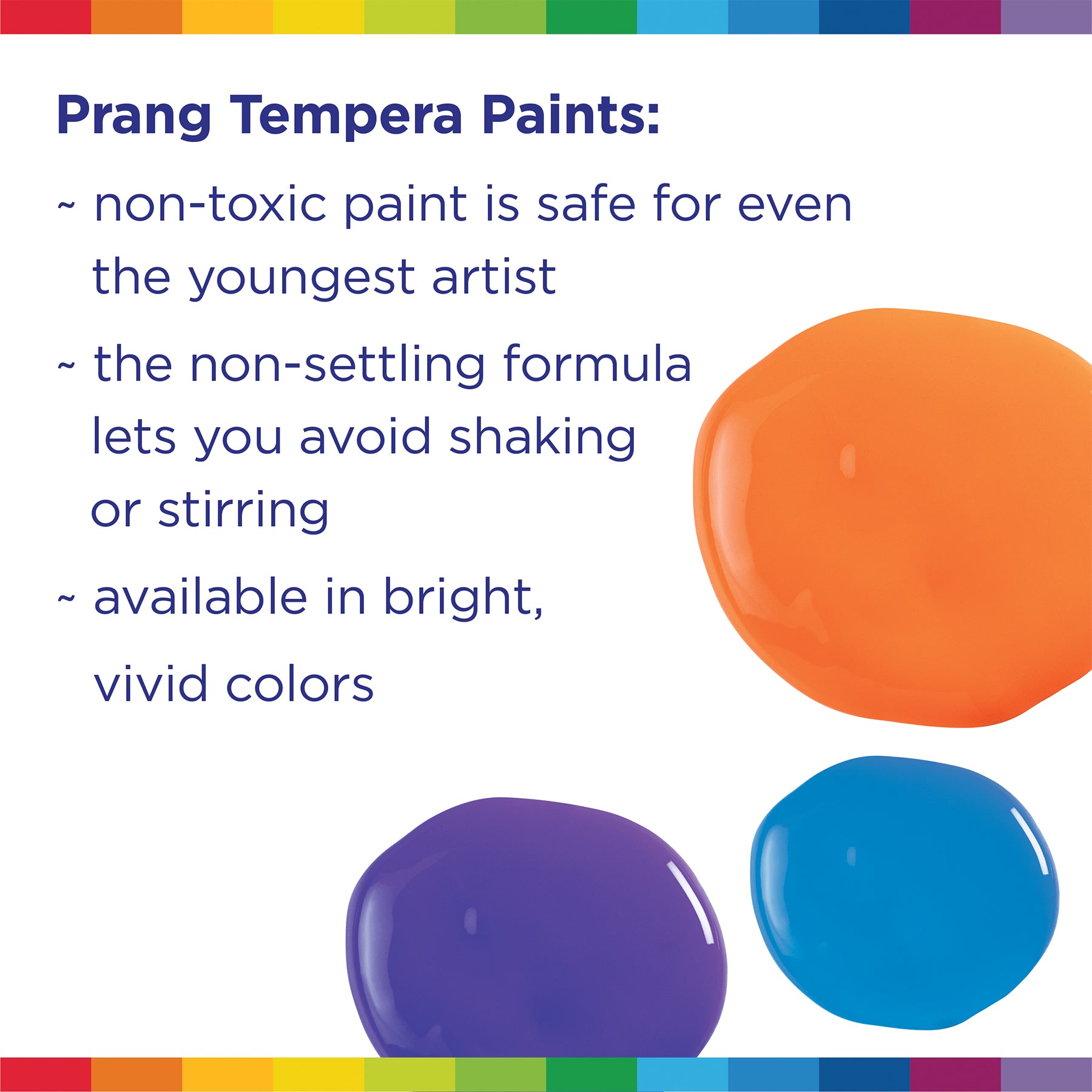 Ready-to-Use Tempera Paint, White, 32 oz