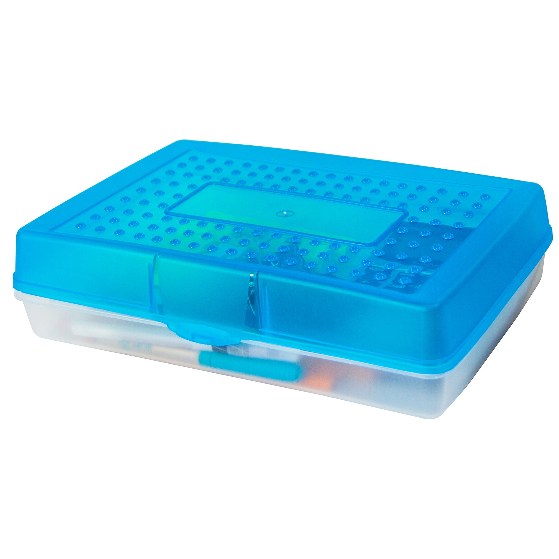 Large Pencil Box, Blue
