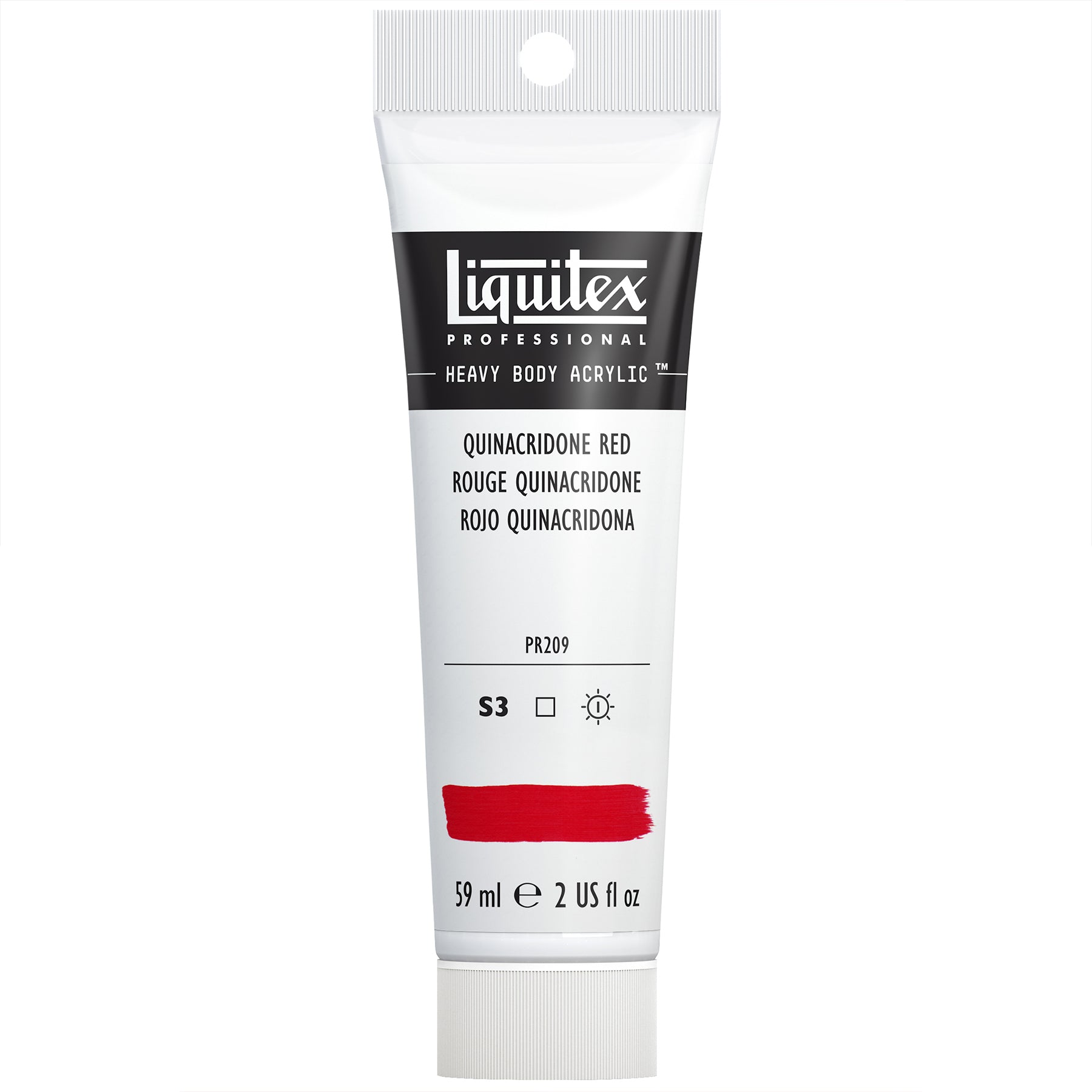 HB 59ml tube - Quinacridone Red