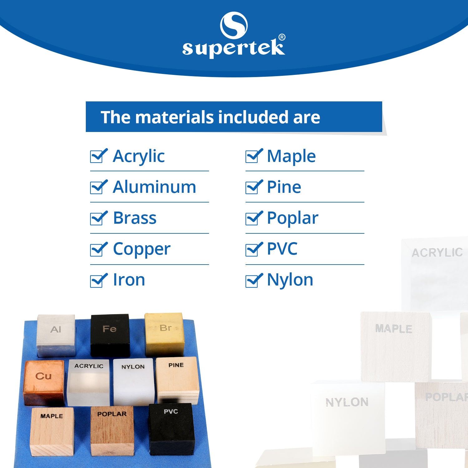 Ten Specimen Density Set