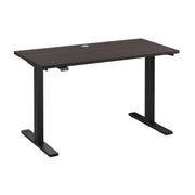 Bush Business Furniture Move 60 Series 48W x 24D Electric Height Adjustable Standing Desk in Storm Gray with Black Base - 47.6" Width x 23.62" Depth x 47.69" Height