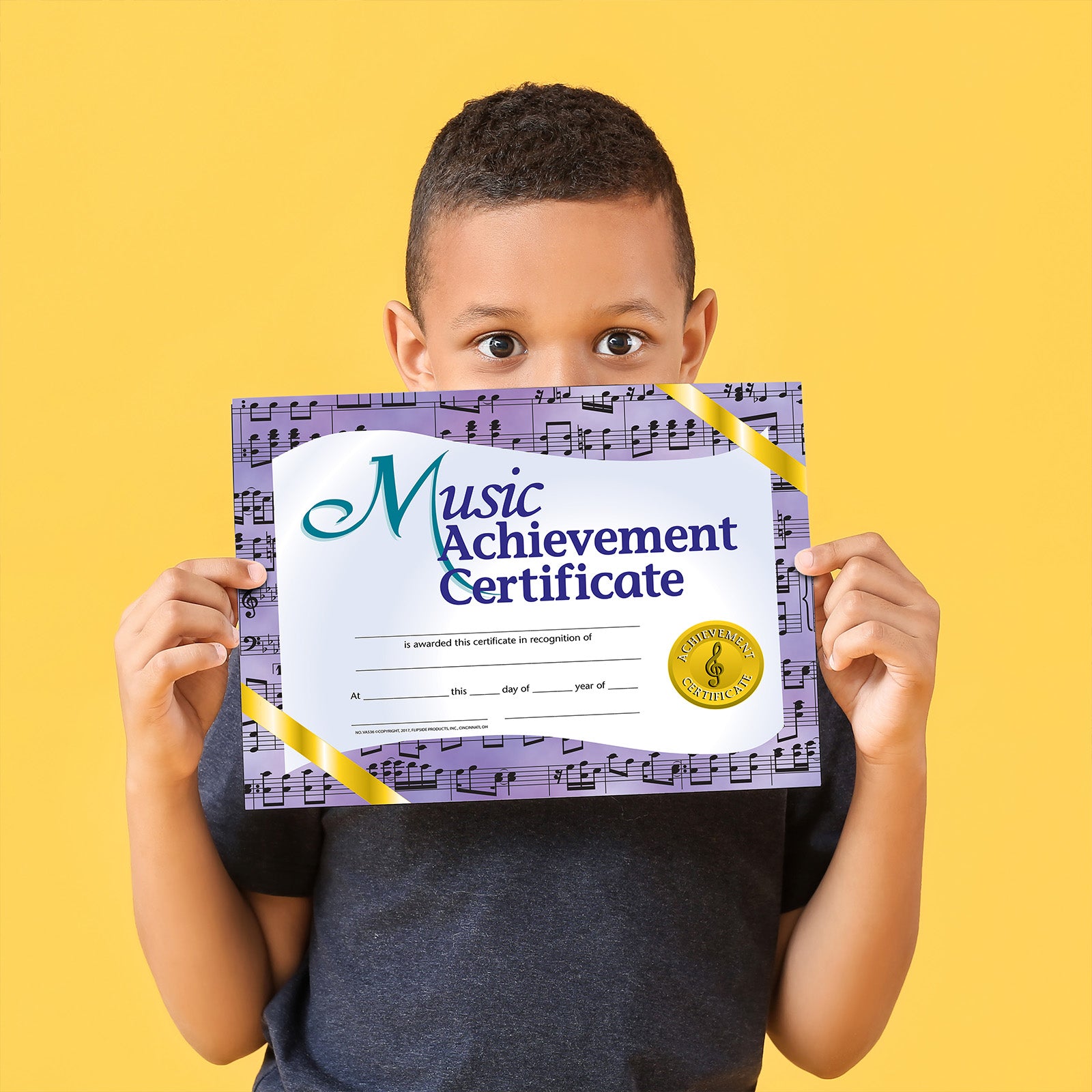 Music Achievement Certificate, 8.5" x 11", Pack of 30
