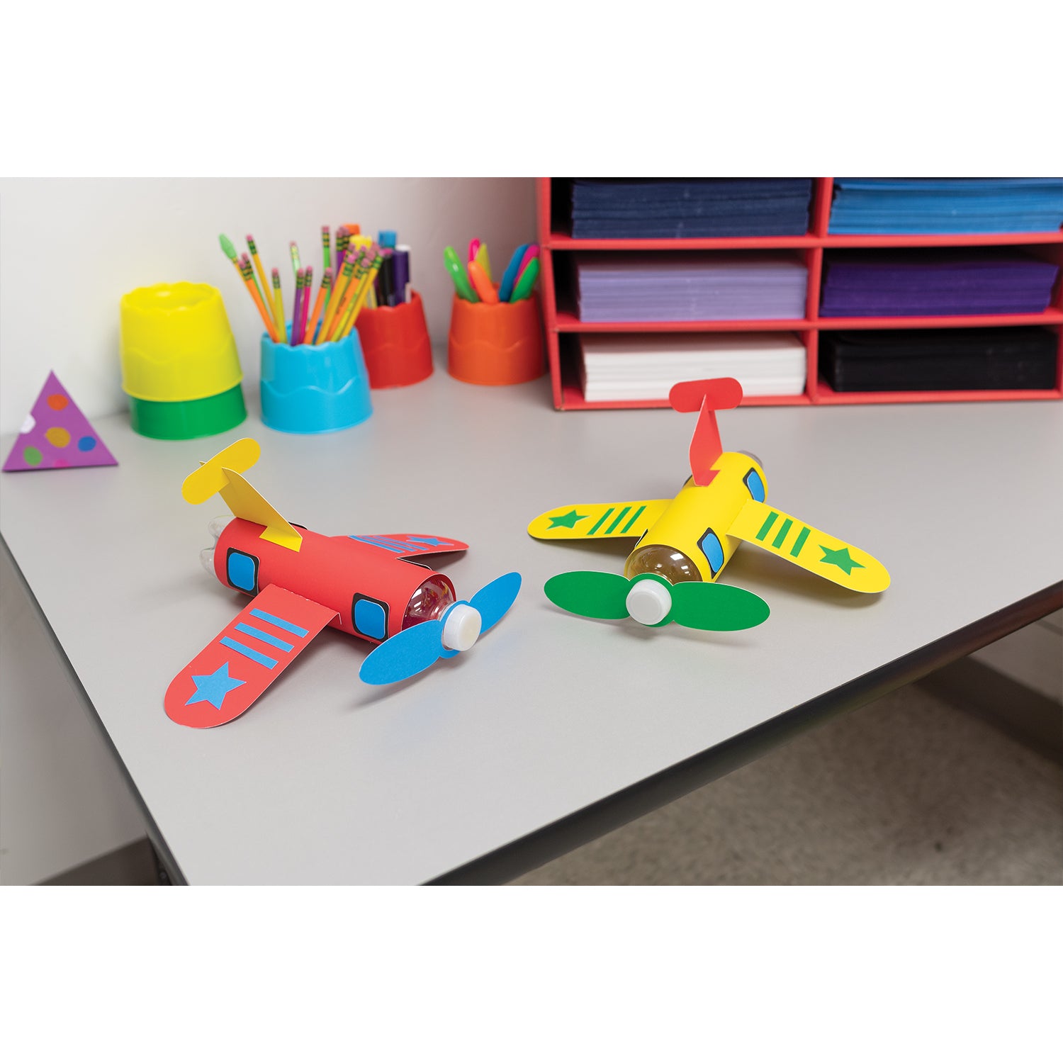 Primary Poster Board, 5 Assorted Colors, Primary, 14" x 22", 5 Sheets