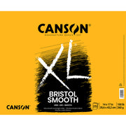 XL Series Bristol Pad, Smooth Finish, Foldover Binding, 25 Sheet, 14x17 inch, 1 Count