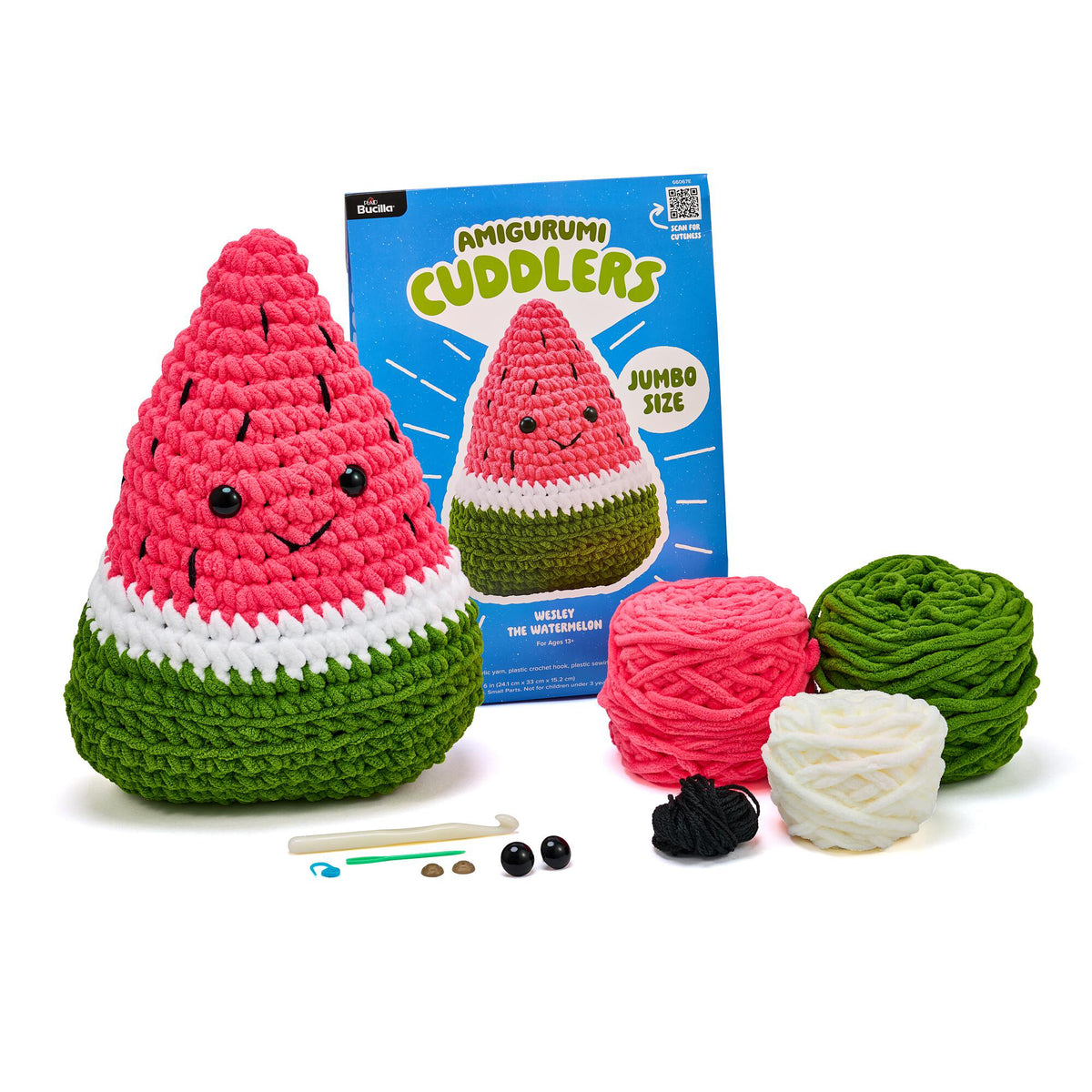 WESLEY THE WATERMELON CROCHET KIT