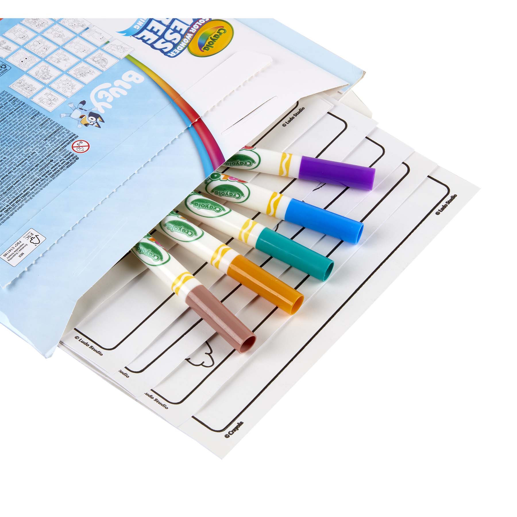 Color Wonder® Coloring Pad & Markers, Bluey