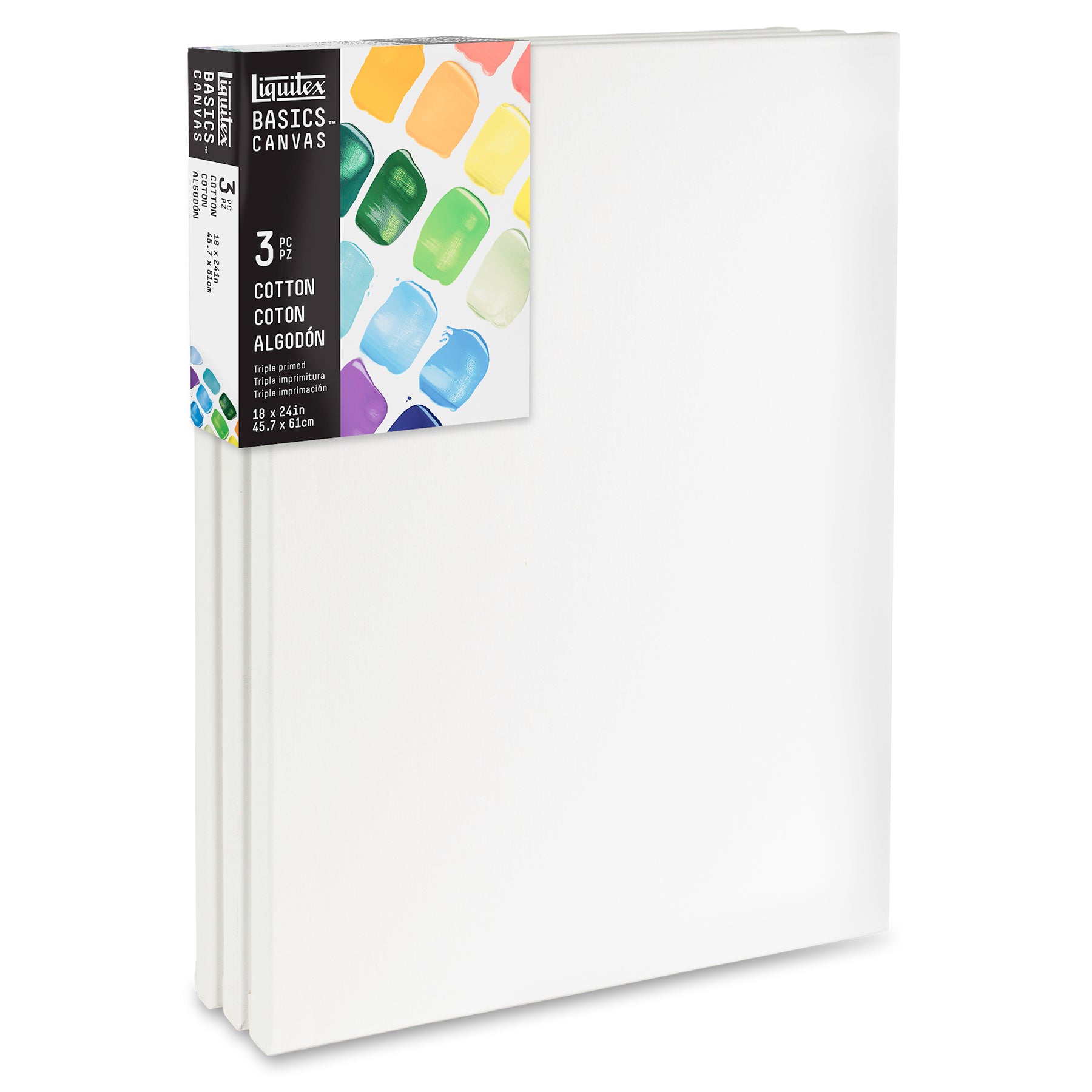 BASICS Canvas 3 pack - 18" x 24"