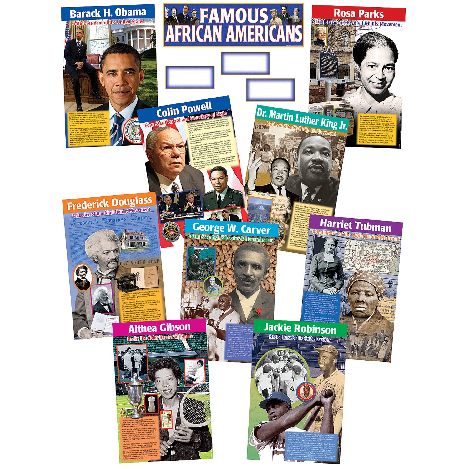 Famous African Americans Bulletin Board