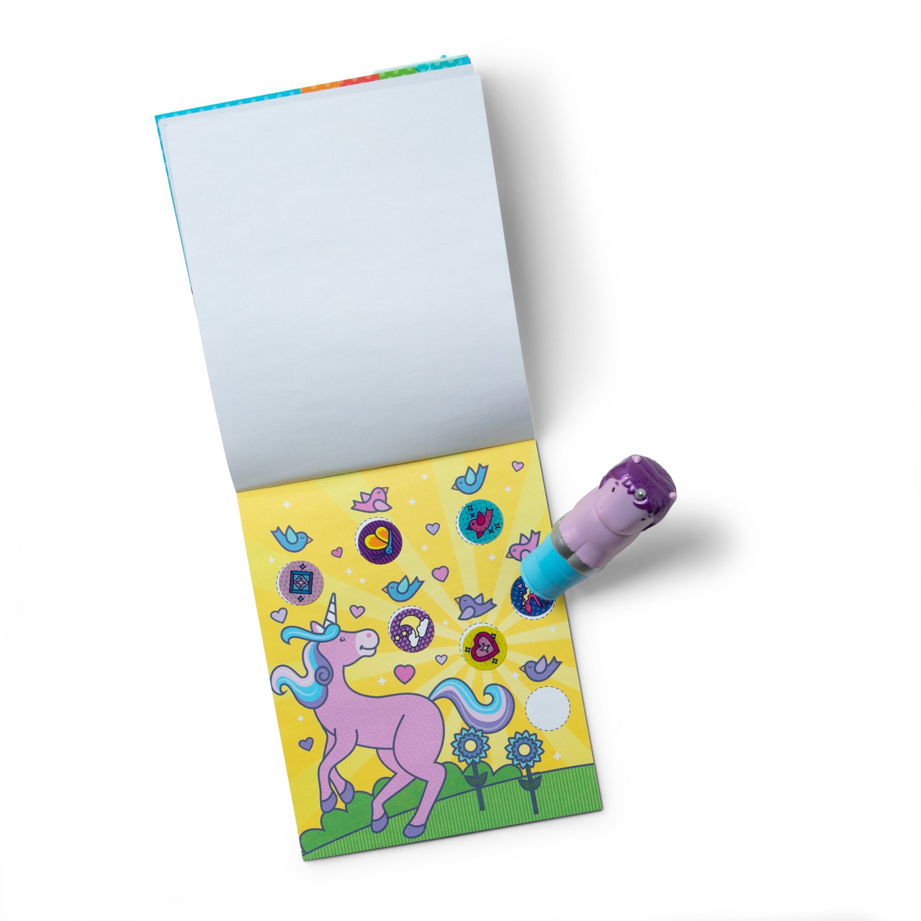 Sticker WOW! Activity Pad & Sticker Stamper - Purple Unicorn