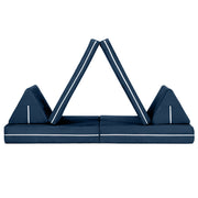 Jaxx Zipline Playscape Imaginative Furniture Playset for Creative Kids, Original Set, Navy