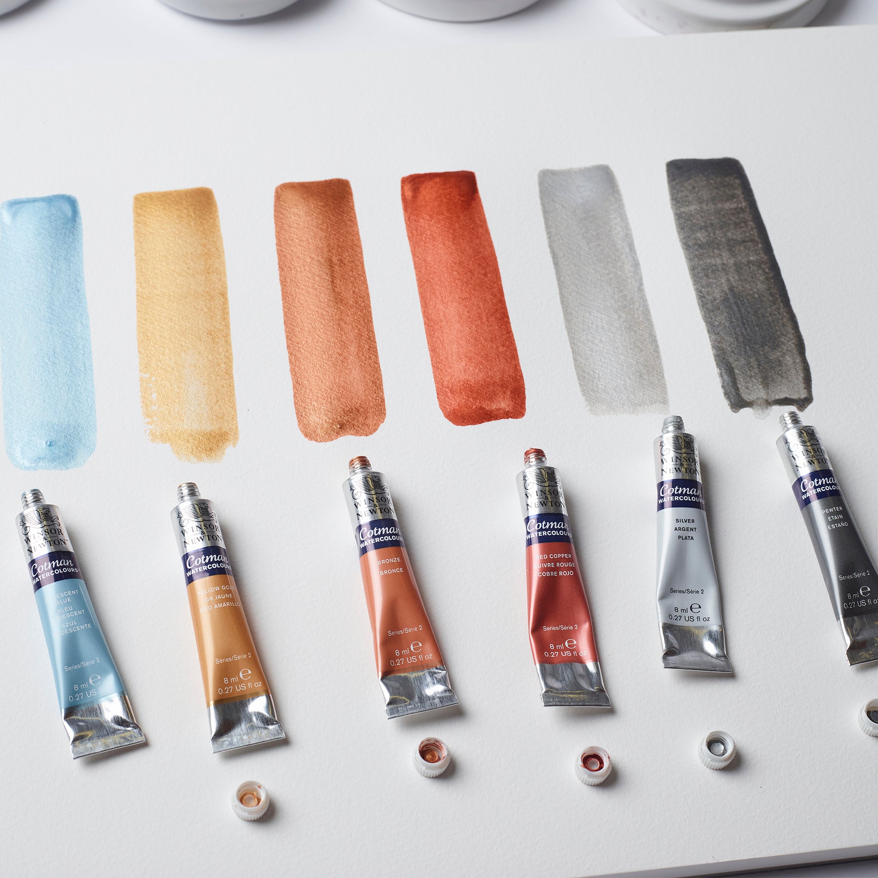 CWC - Metallic Collection Set - 6 x 8ml Tubes