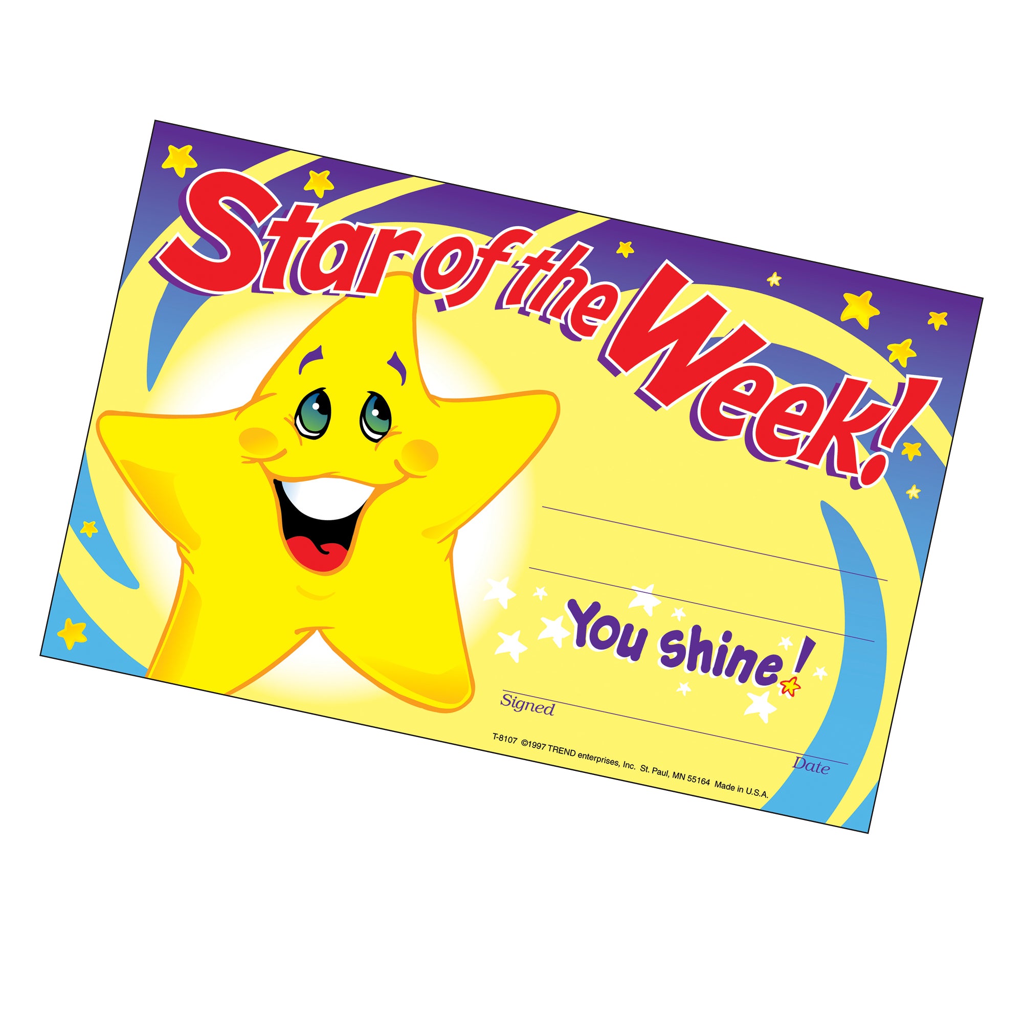 Star of the Week! Recognition Awards, 30 ct