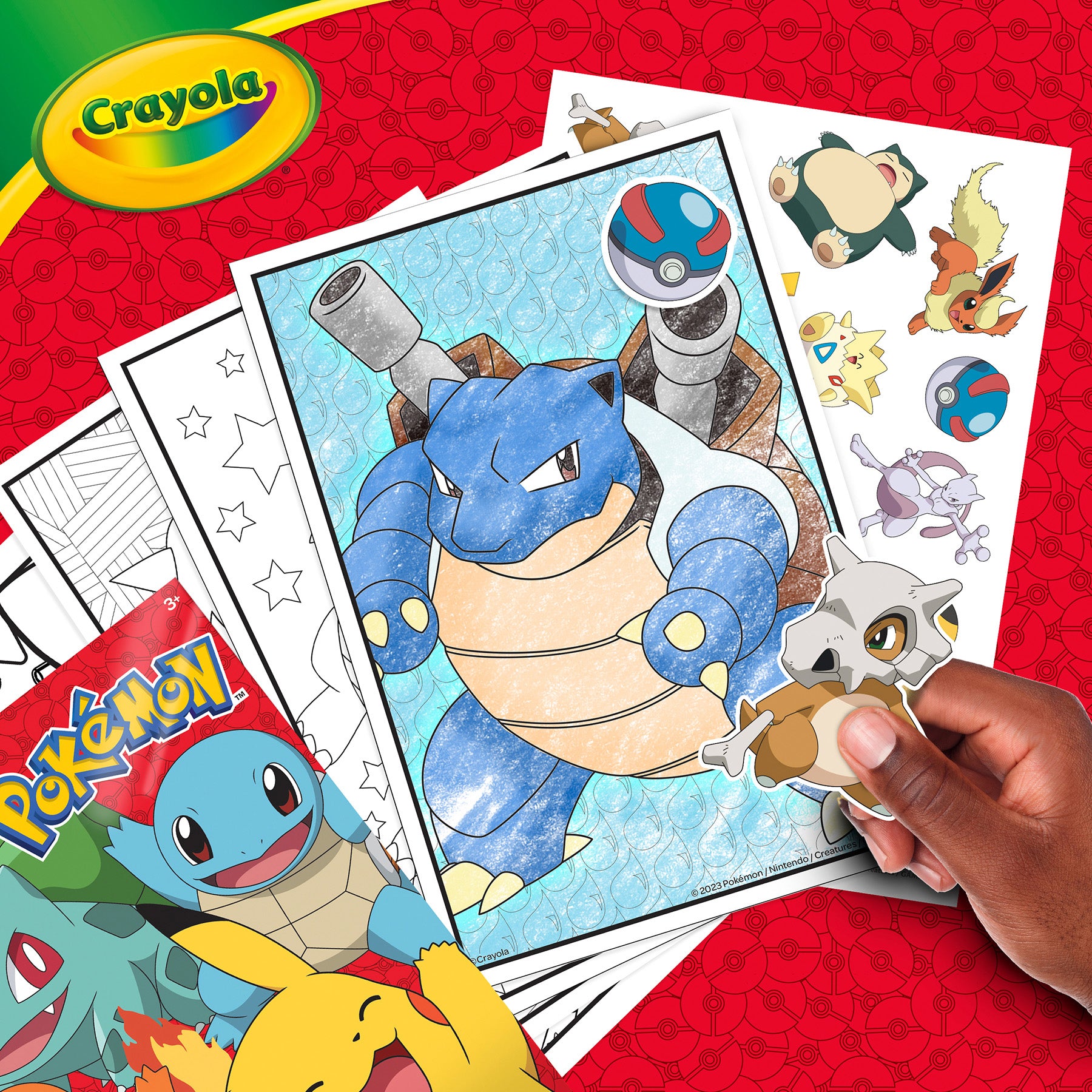 Coloring Book, Pokemon, 96 Pages
