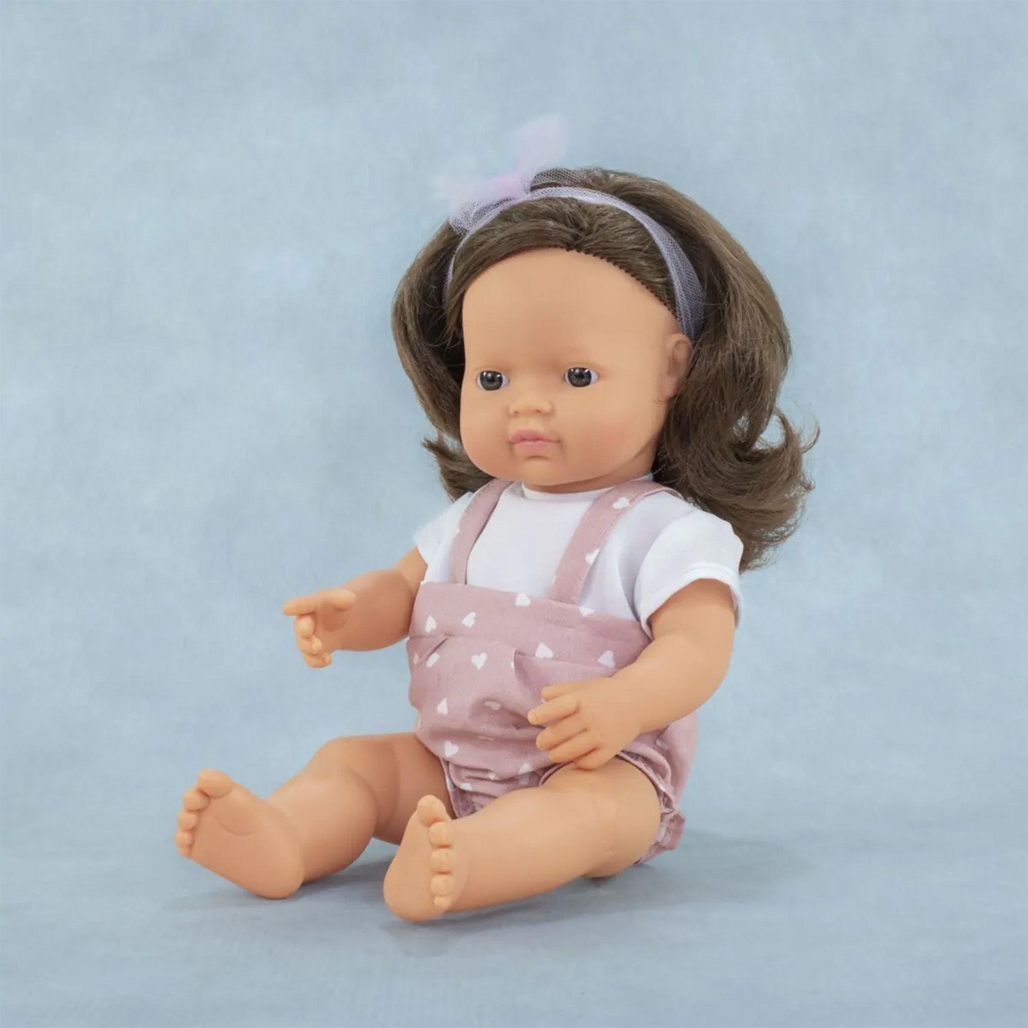 My Friends & Me Baby Doll, Brunette Girl, 15", Boxed