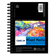 Artist Series Mixed Media Pad, Side Wire Binding, 30 Sheet, 5.5x8.5 inch, 1 Count