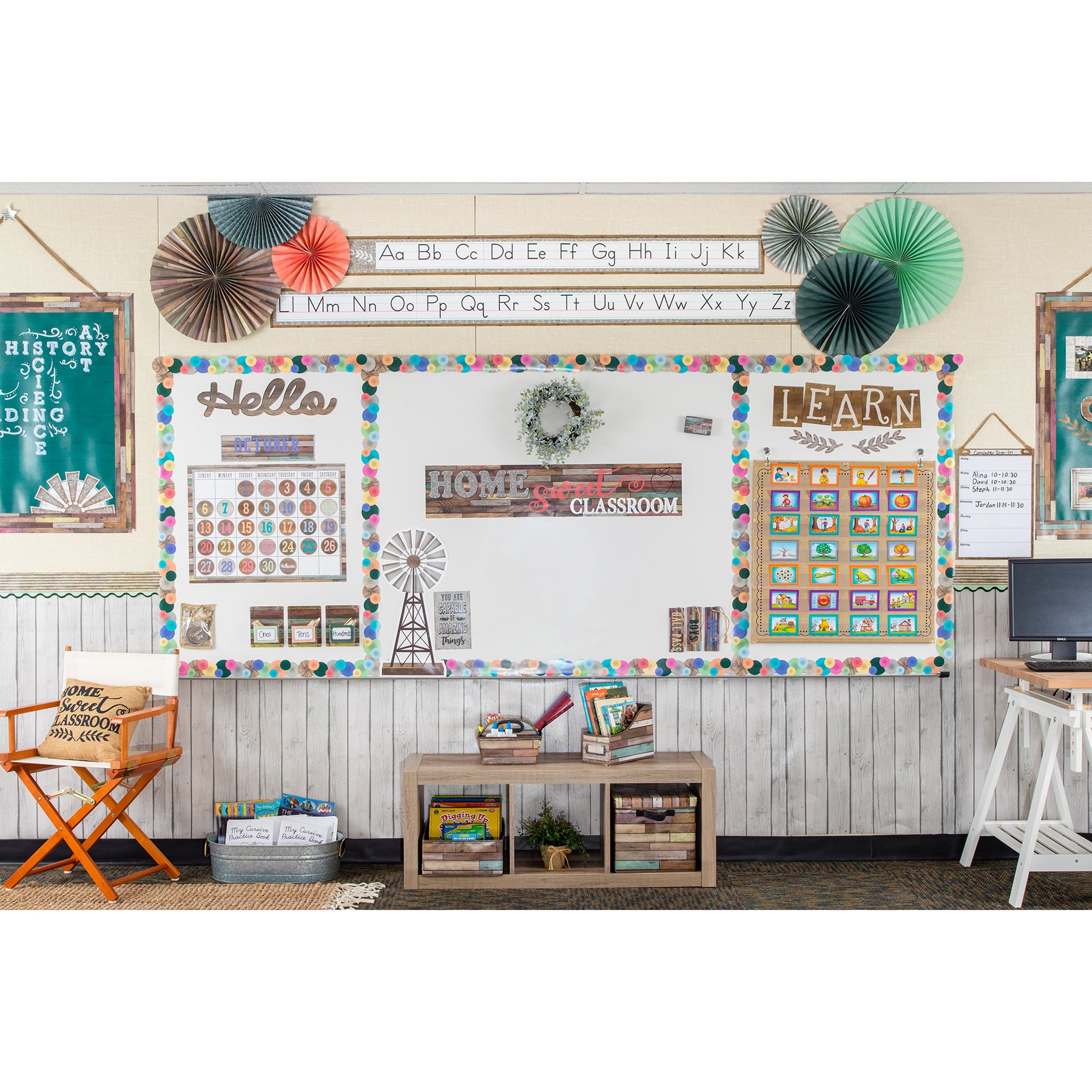 Home Sweet Classroom Calendar Bulletin Board