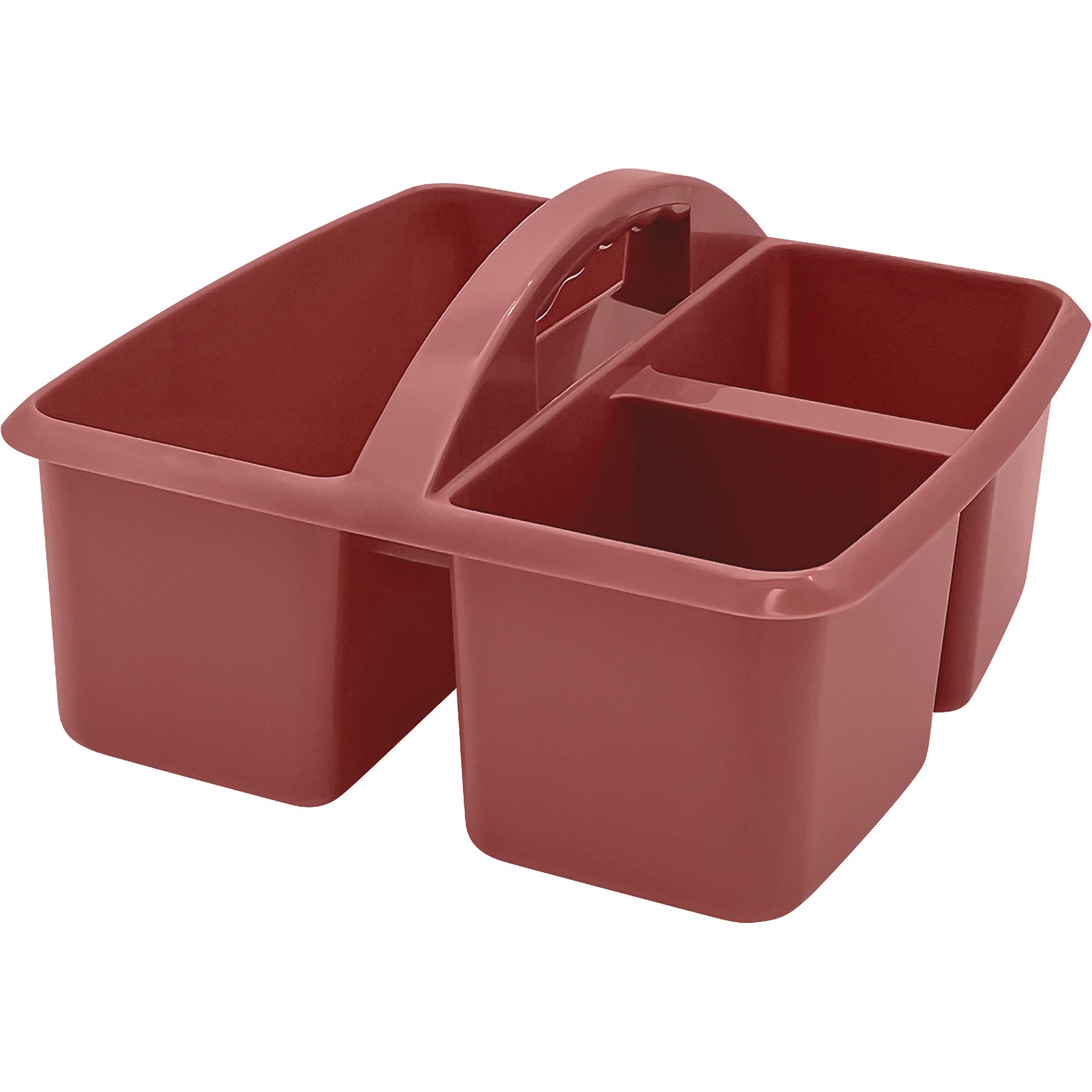 Plastic Storage Caddy, Deep Rose
