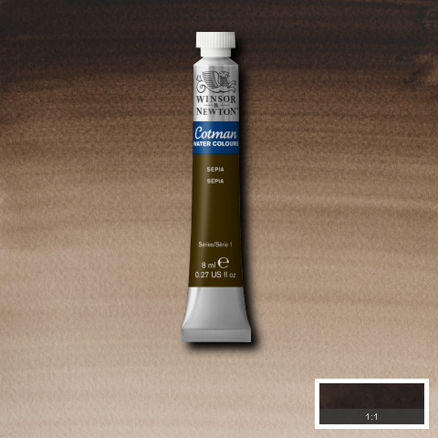 CWC 8ml tube - Sepia