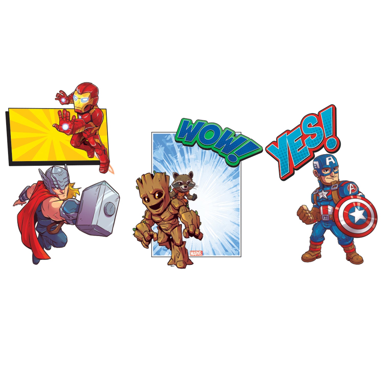 Marvel™ Super Hero Adventure - Welcome Bulletin Board Sets