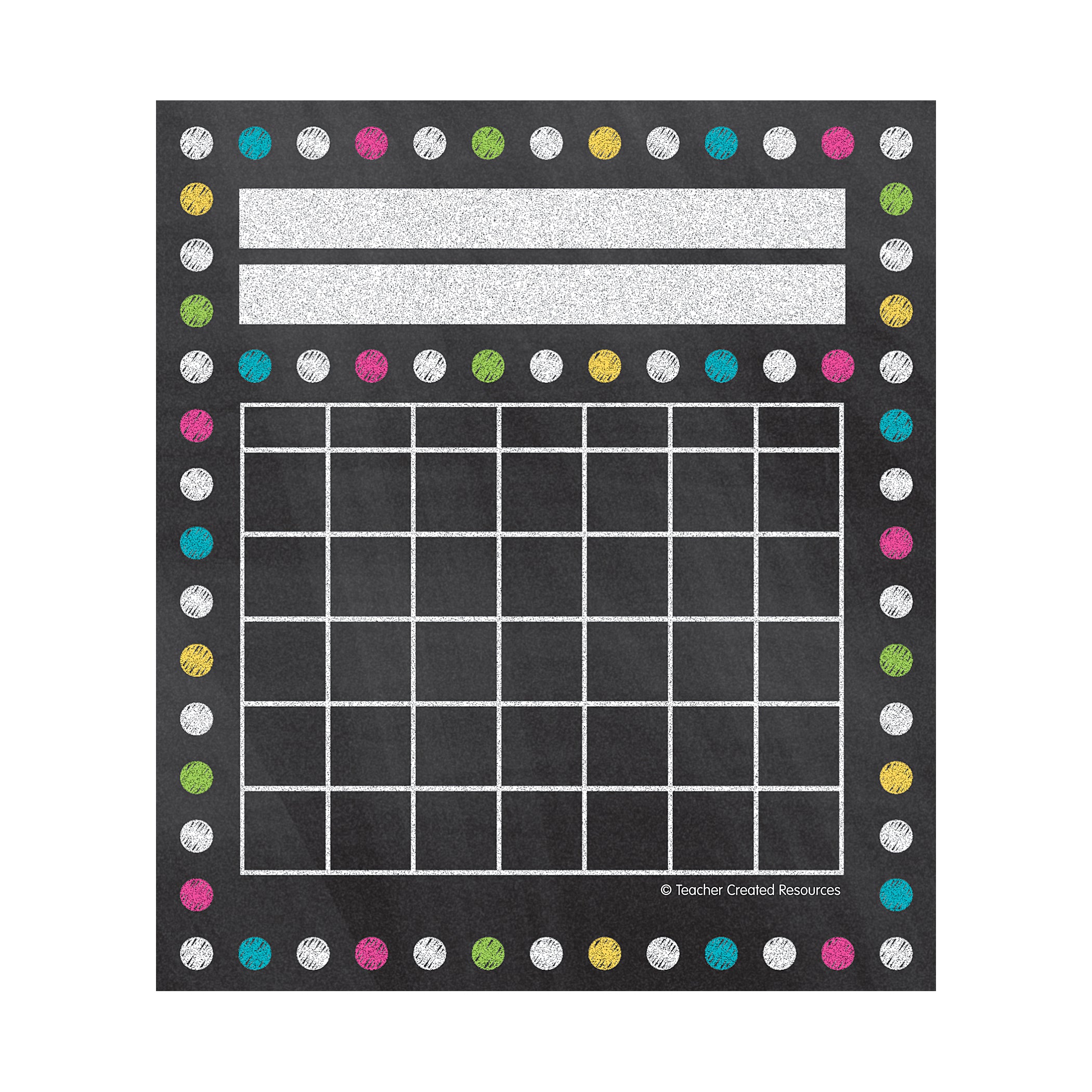 Chalkboard Brights Incentive Charts