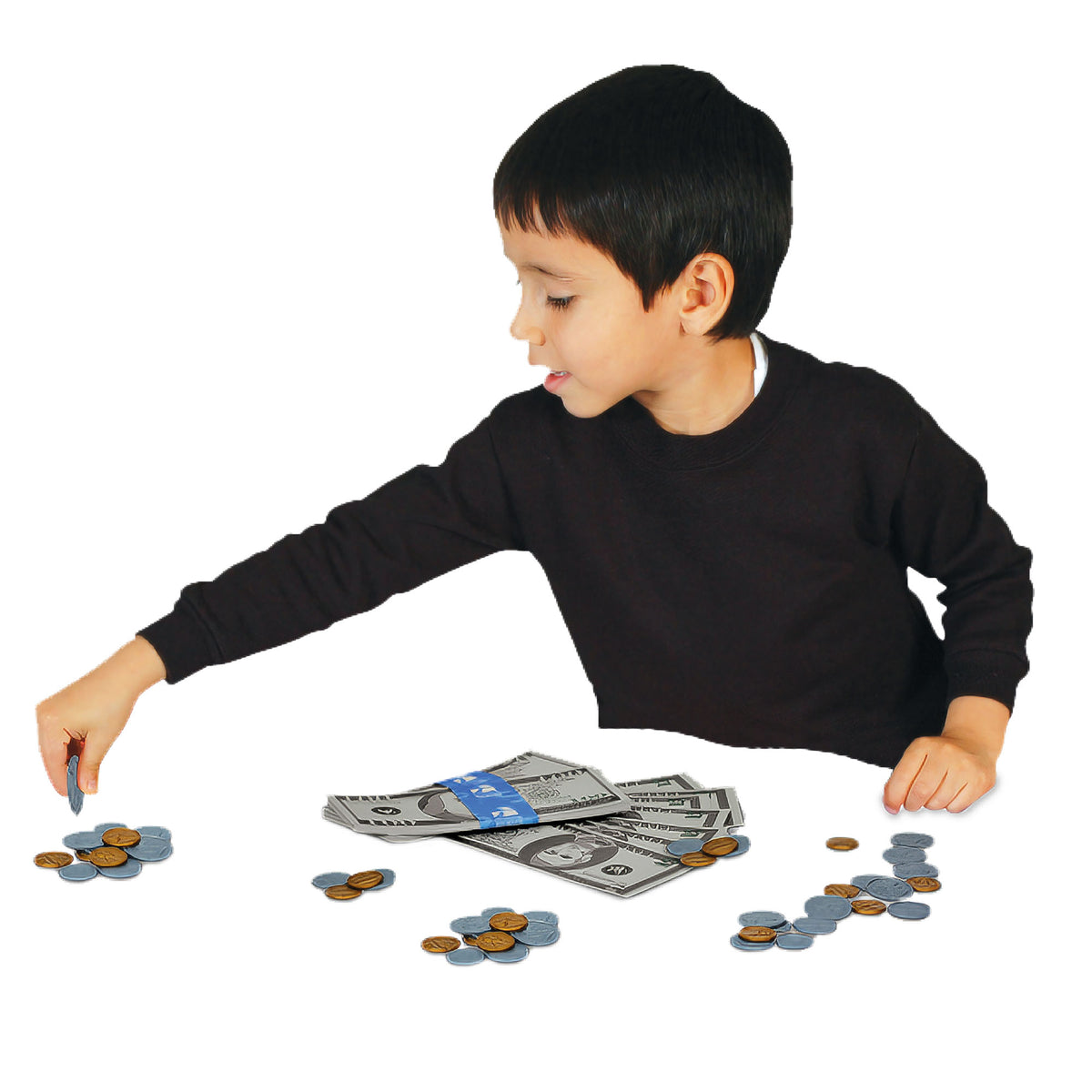 KIDS BANK PLAY MONEY SET USD
