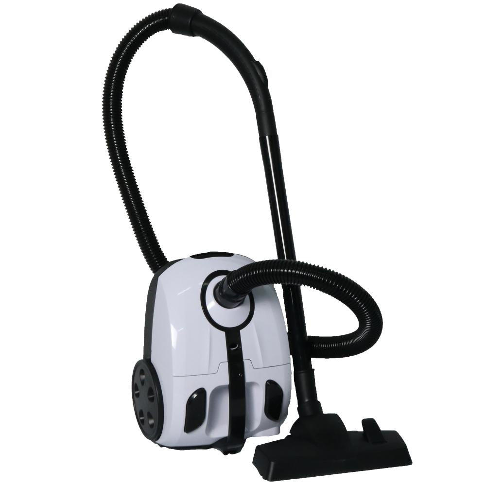 Impecca Impecca Bagged Canister Vacuum Cleaner + one pack of 6-Replacement Bags (IVC2155W) - White