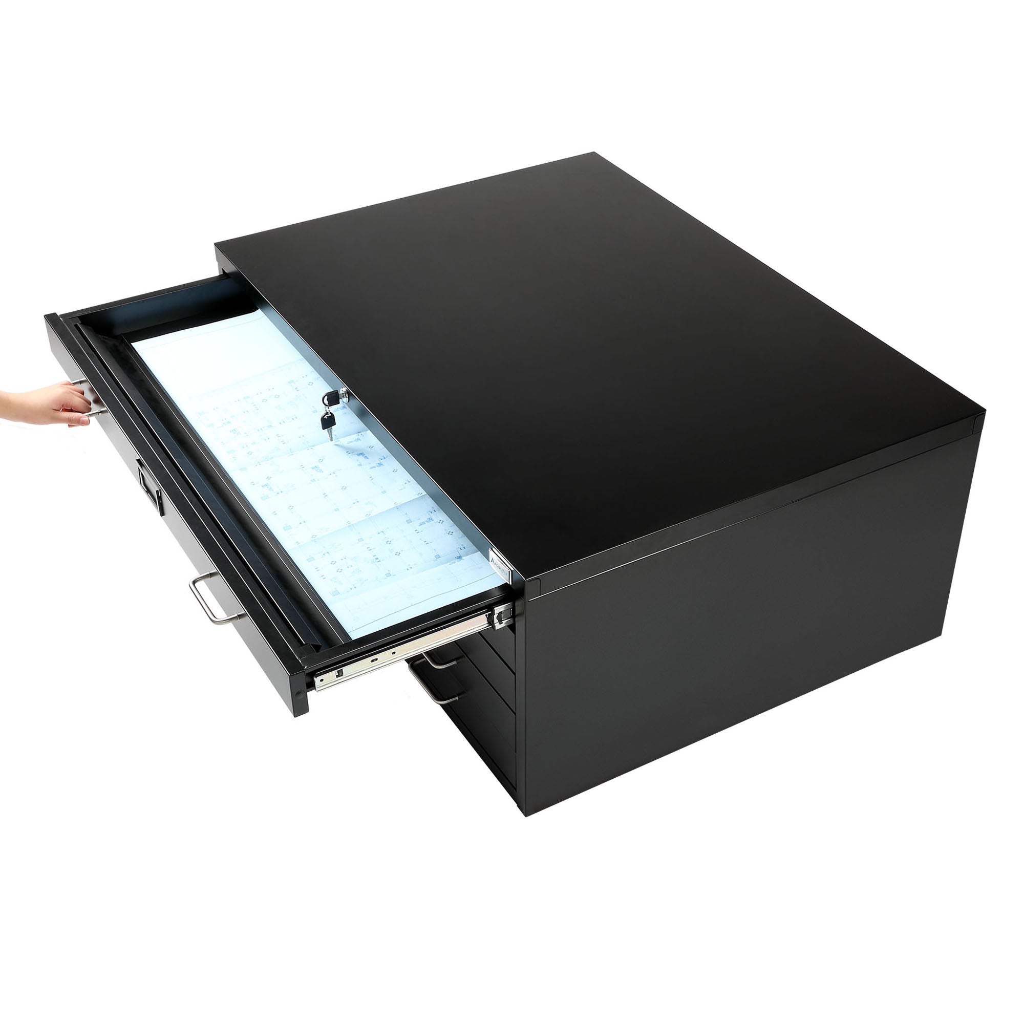 5 Drawer Blueprint File Cabinet for 30 x 42 Sheets