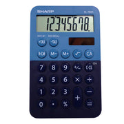 8 Digit Desktop Calculator - Blue