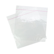 Sandwich Bags with Resealable Tape Closure, 10" x 8", Clear, 1,000/Carton