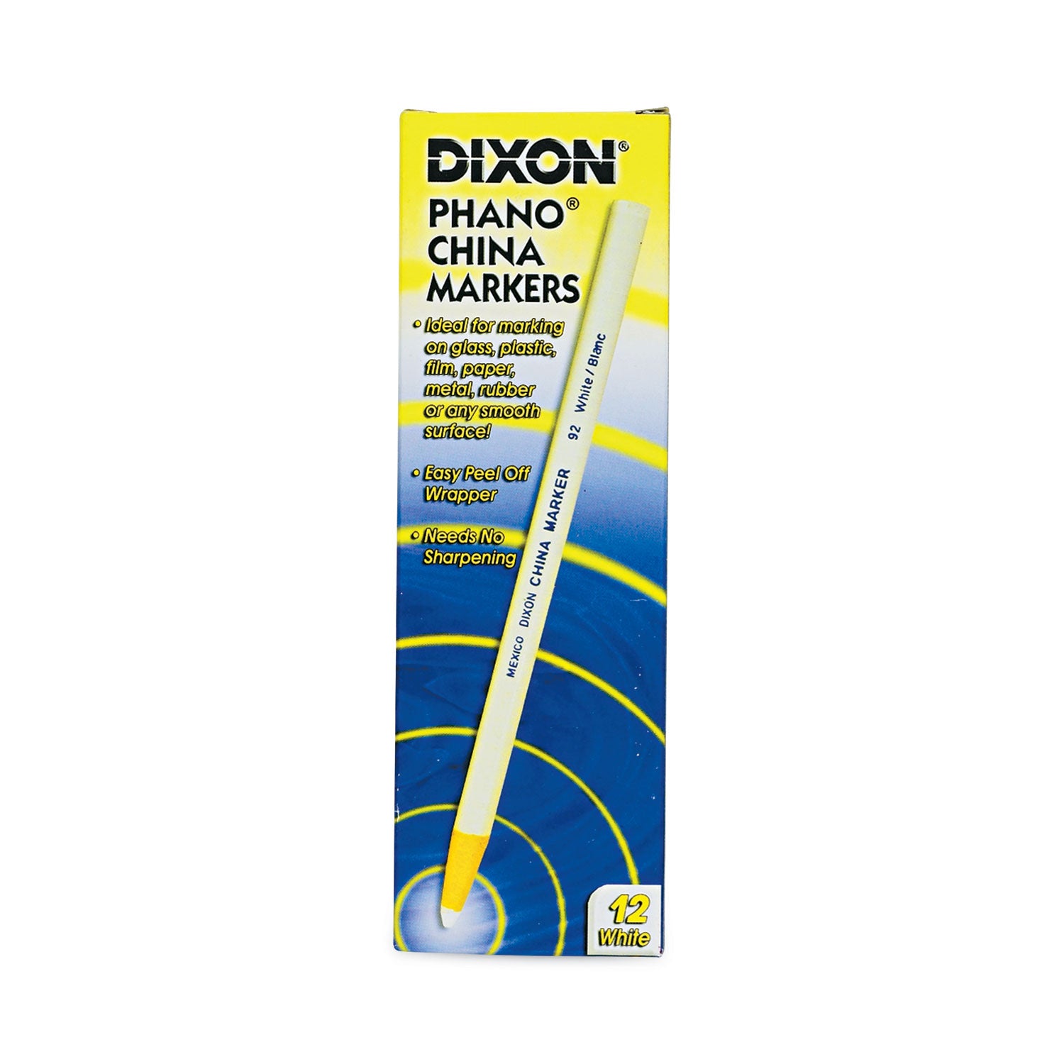 China Marker, White, Dozen