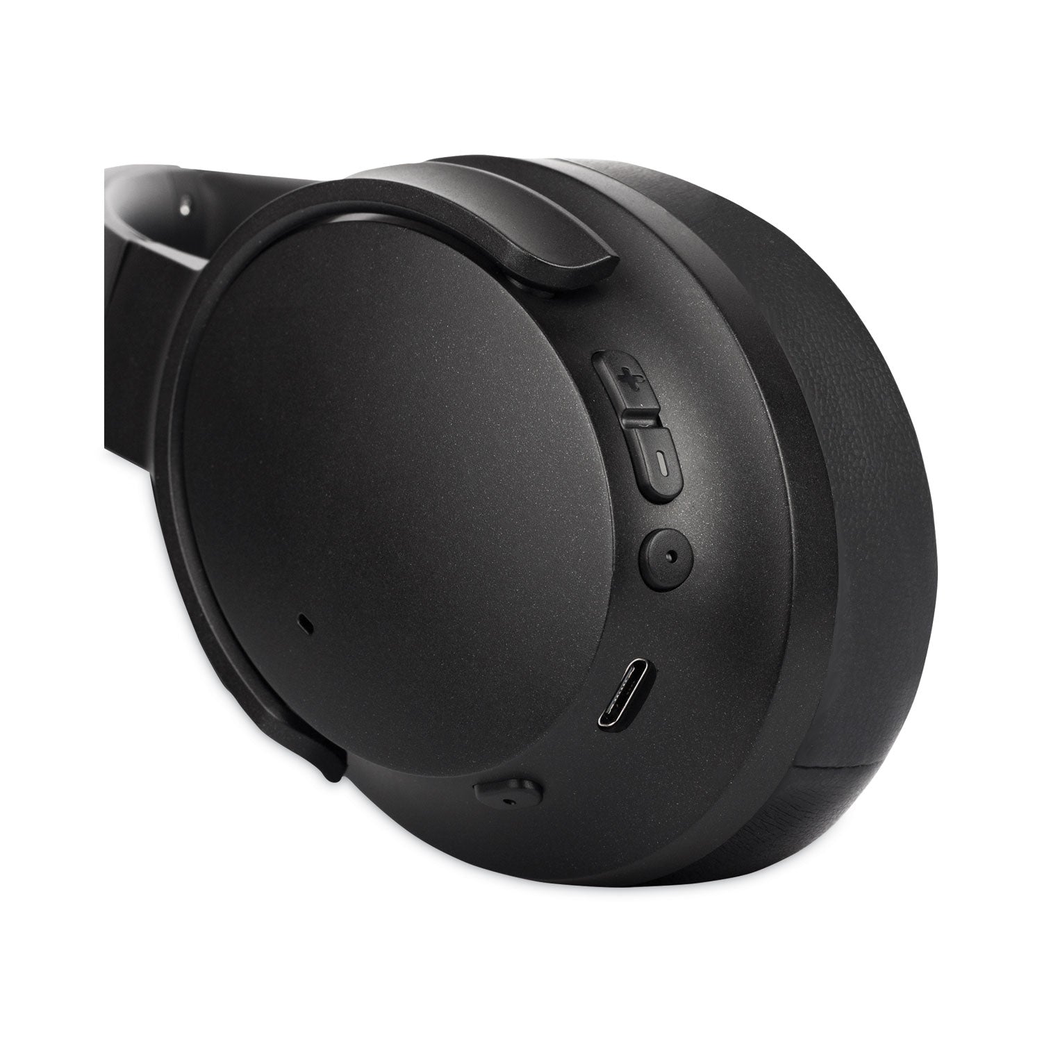 Stereo - Mini-phone (3.5mm) - Wired/Wireless - Bluetooth - Over-the-ear - Binaural - Noise Canceling - Black