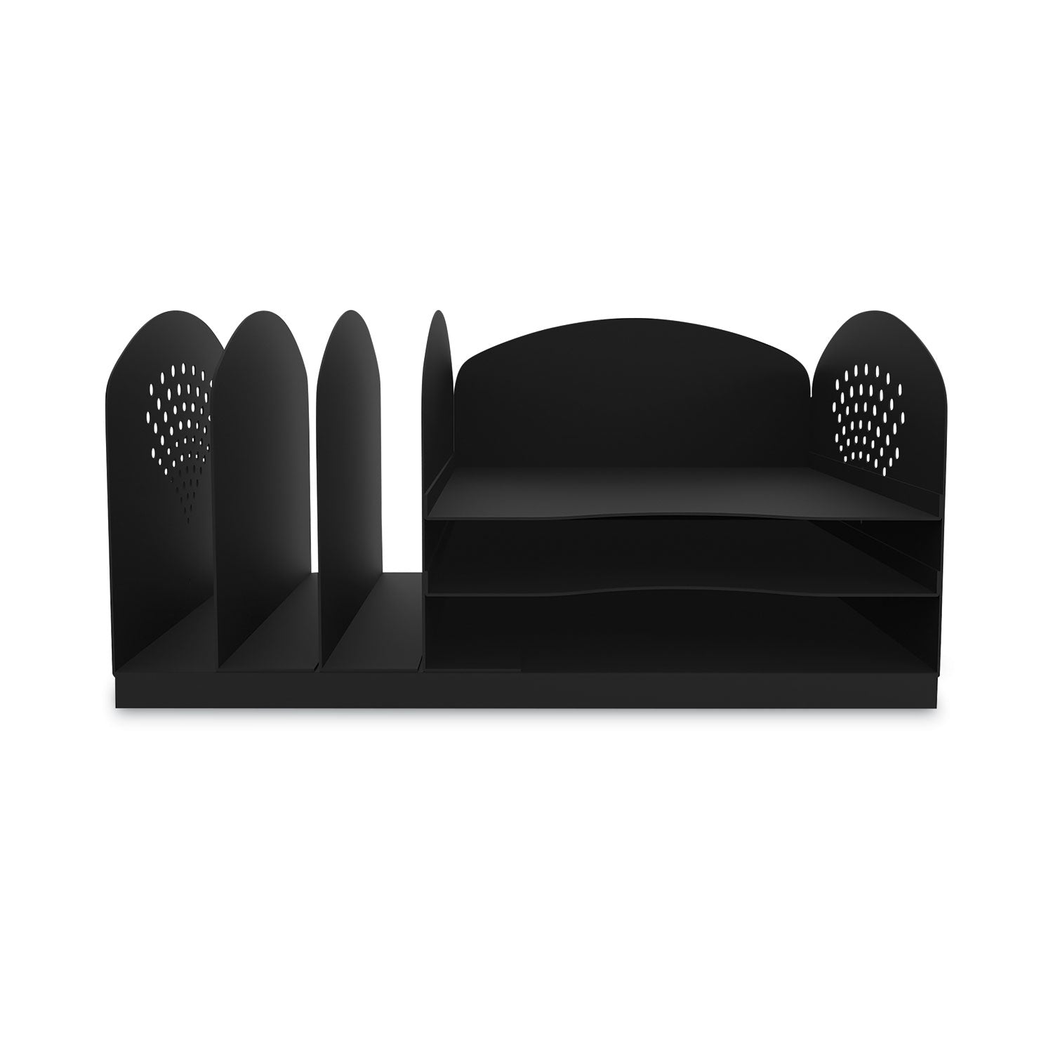 Orgnzr Desk 3 Horz 3 Uprt Stl
