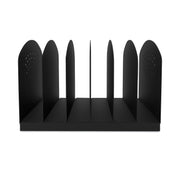 Orgnzr Desk Rack 6 Sect Stl