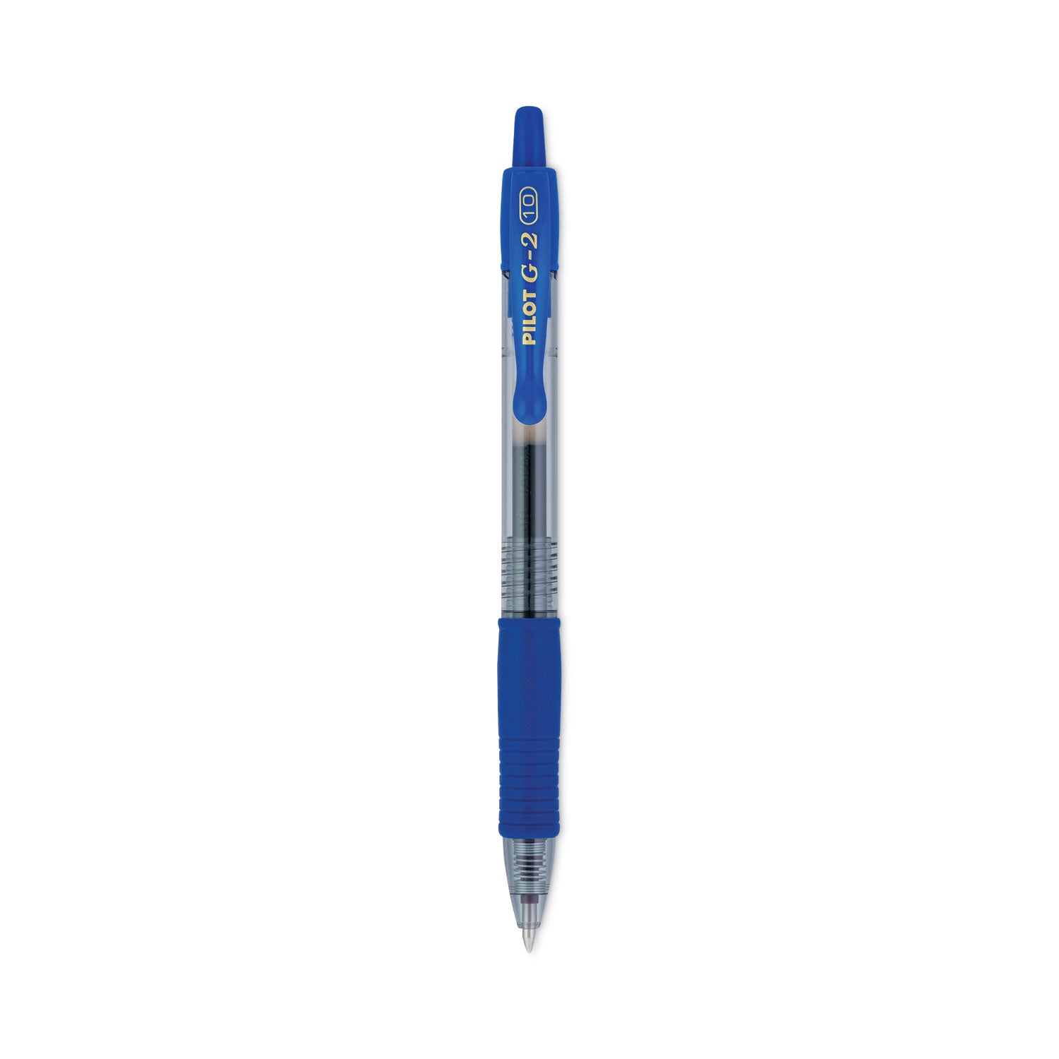 G2 Premium Gel Ink Retractable Pens - 1 mm Bold Pen Point - Refillable - Retractable - Blue Ink - Gel-based - Blue Barrel - 1 Dozen