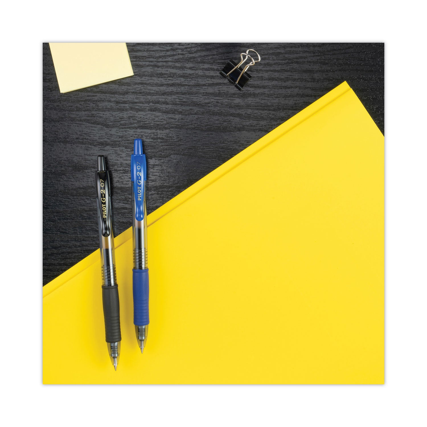 G2 Premium Gel Ink Retractable Pens - 0.7 mm Fine Pen Point - Refillable - Retractable - Blue Ink - Gel-based - Clear Barrel - 1 Dozen