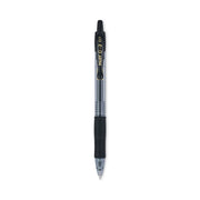 G2 Premium Gel Ink Retractable Pen - 0.7 mm Fine Pen Point - Refillable - Retractable - Black Ink - Gel-based - Clear Barrel - 1 Dozen