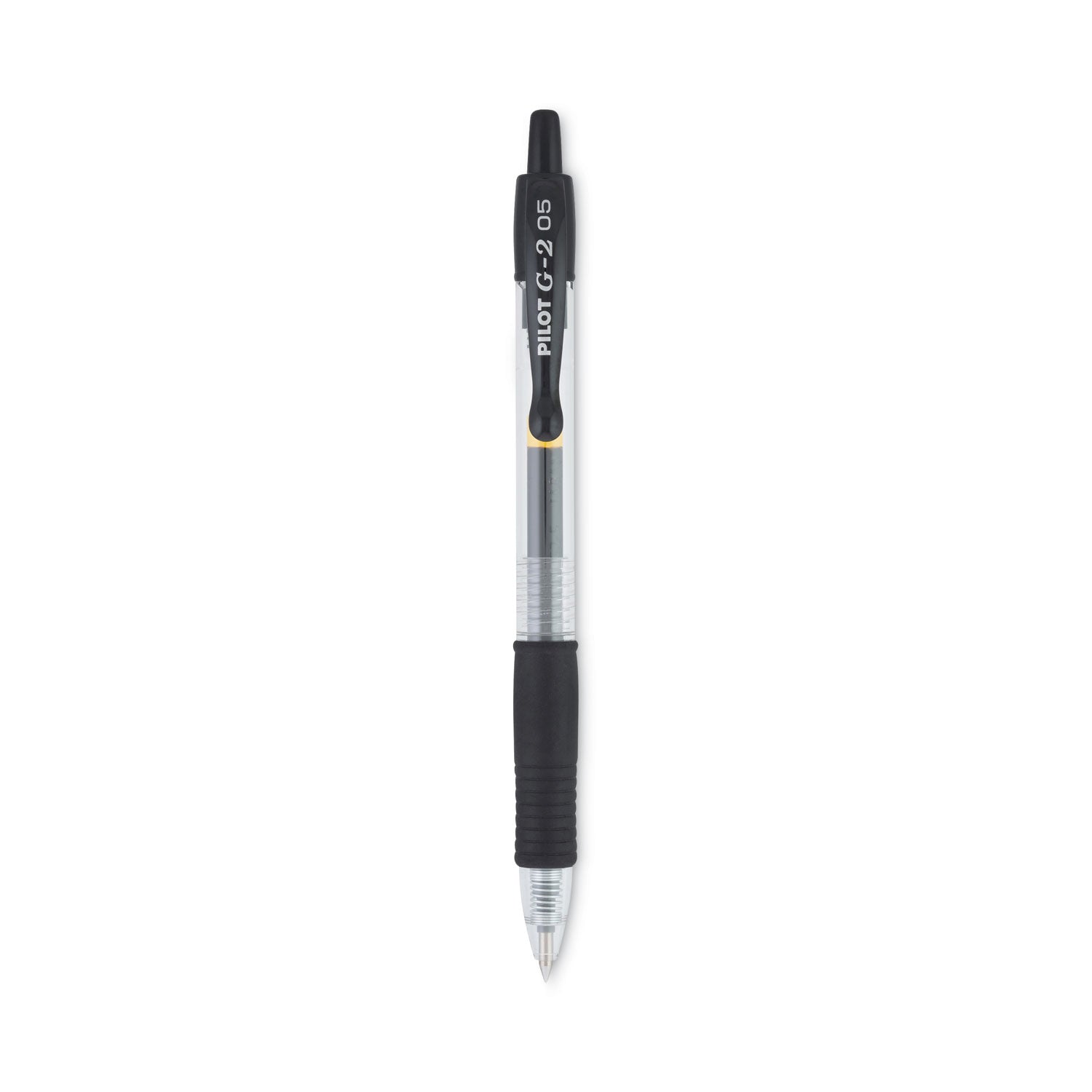 G2 Premium Gel Ink Retractable Pen - 0.5 mm Extra Fine Pen Point - Refillable - Retractable - Black Ink - Gel-based - Translucent Barrel - 1 Dozen
