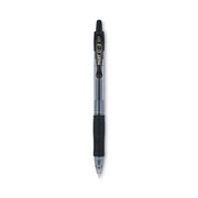 0.7 mm Fine Pen Point - Refillable - Retractable - Black Ink - Black Barrel - 36 / Pack
