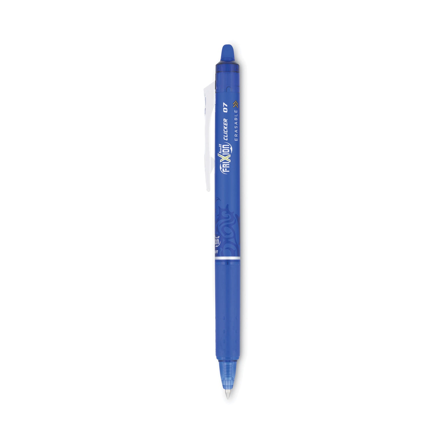 FriXion Gel Pens - 0.7 mm Fine Pen Point - Retractable - Blue Ink - Gel-based - Document, Writing - 1 Dozen