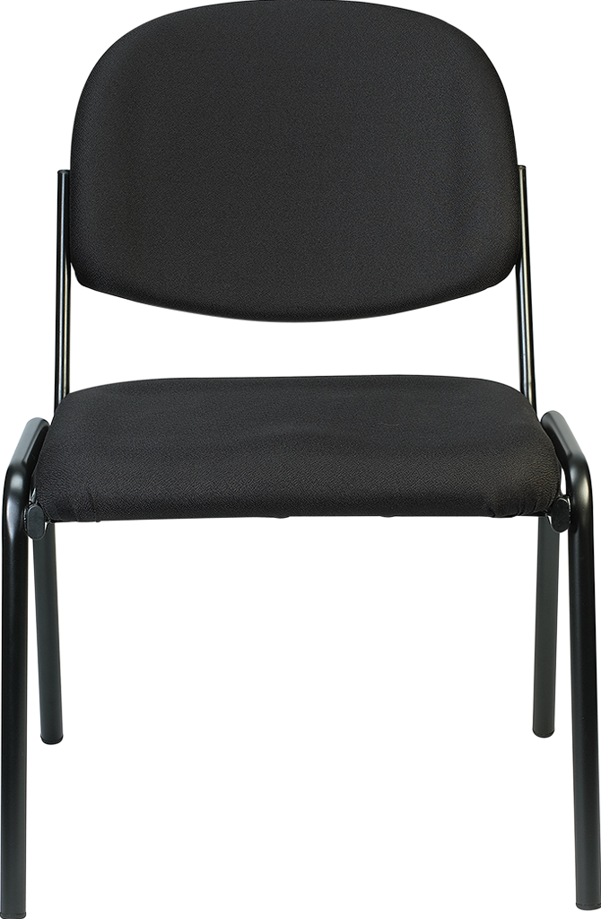 Dakota Chair With No Arms - Black Fabric